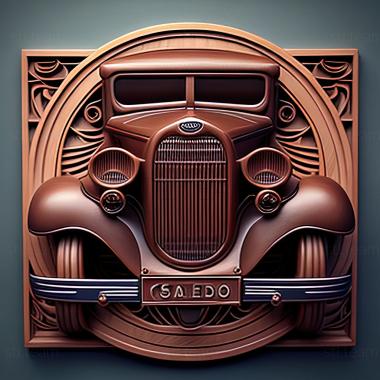 3D модель Форд Модель Б 1932 г. (STL)